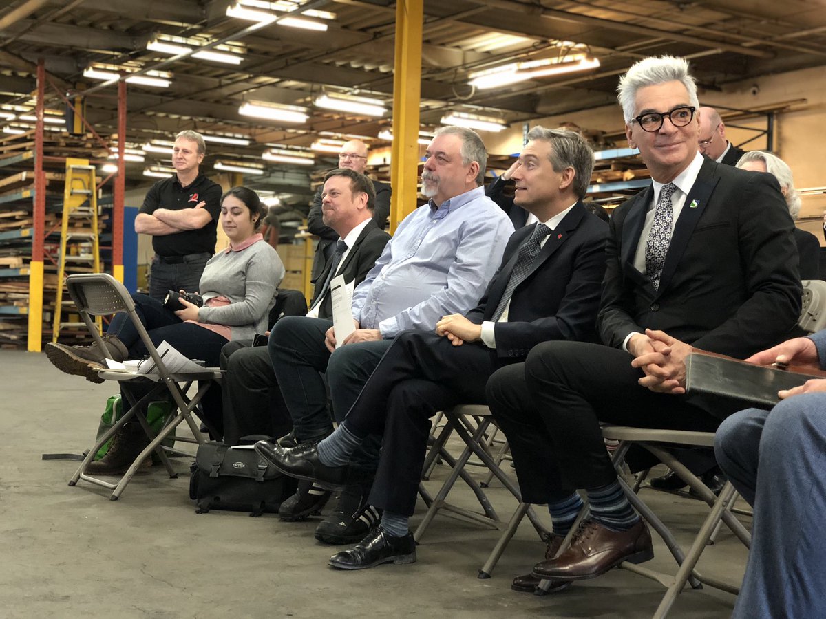 FP_Champagne's tweet photo. 💼 Nous choisissons de miser sur l’innovation et la volonté de progrès pour nos entreprises qui se démarquent. Nous investissons pour le développement économique et la croissance de 3 entreprises de Sorel-Tracy. #PolCan #PolQc #innovation @NavdeepSBains https://t.co/hEZy7mBqal