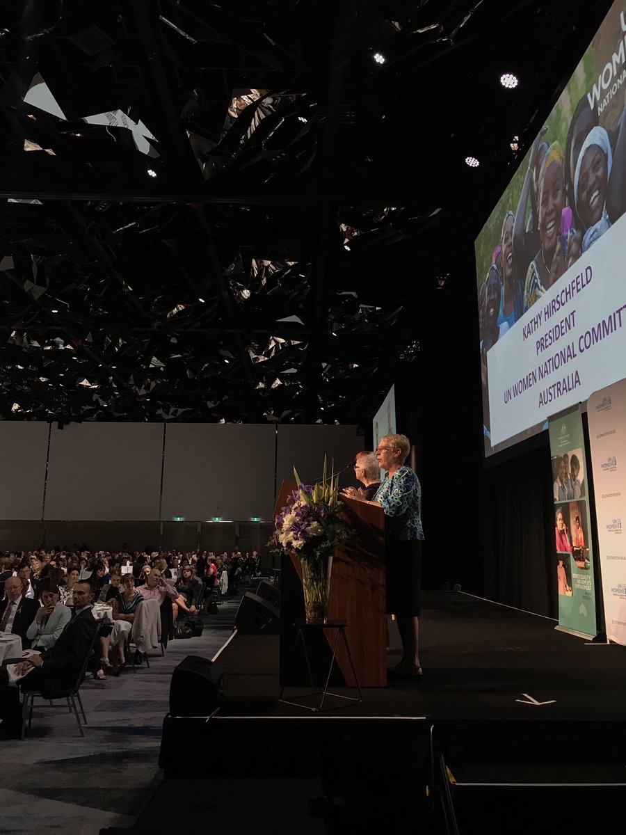 unwomenaust's tweet photo. Our President @KathyHirschfeld shares the powerful impacts of @UN_Women programs, like #Markets4Change working to empower women vendors across the #Pacific #IWD2019 #MorePowerfulTogether https://t.co/xX58DPQK4s