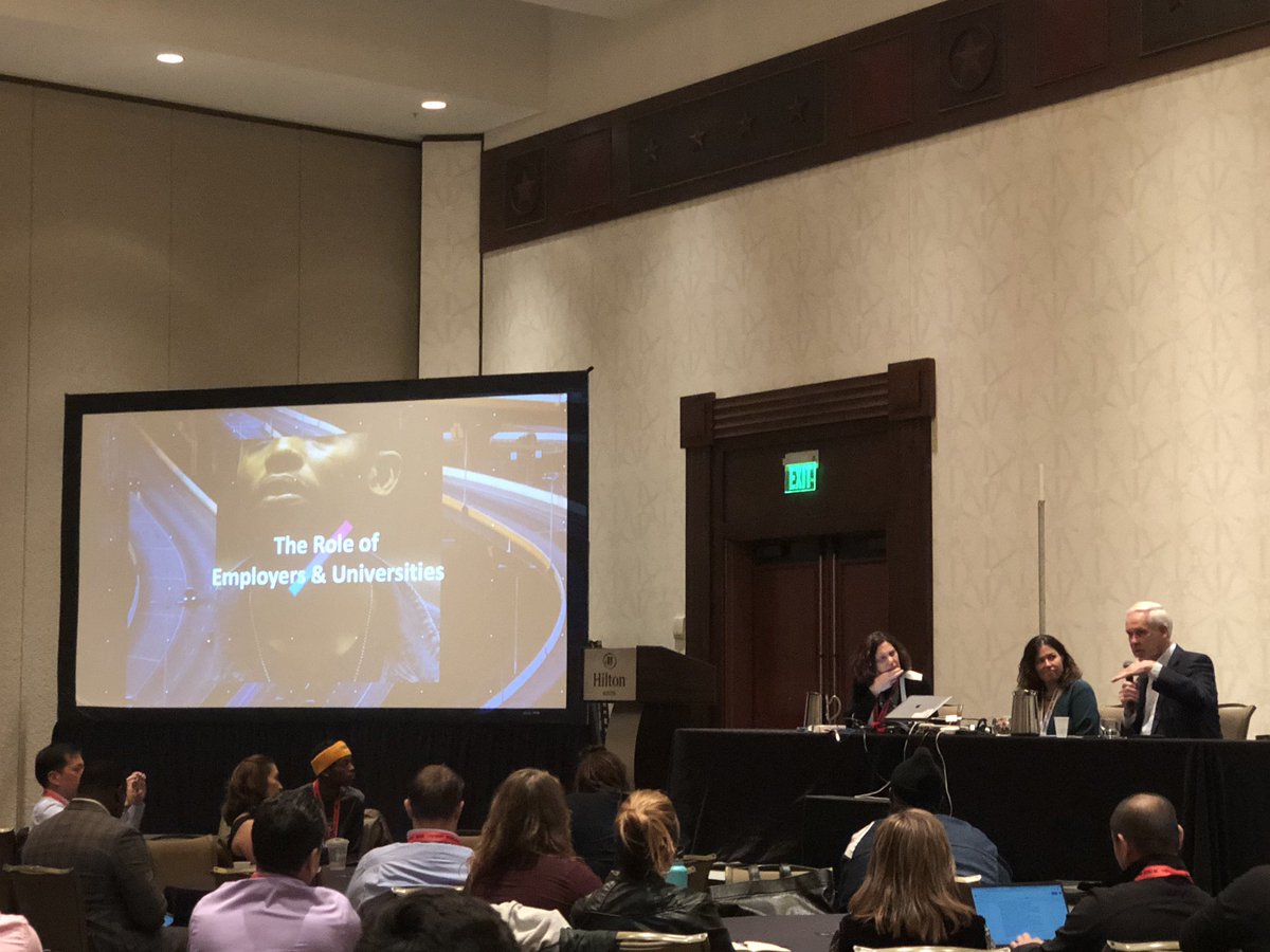 pensitivity's tweet image. “This [higher ed] is a system of failure, and we’re seen as part of the problem but not the solution. But we’ve GOT to fix it.” from Paul LeBlanc on what the role of higher we could be in 21st century. @snhuprez #SXSW2019