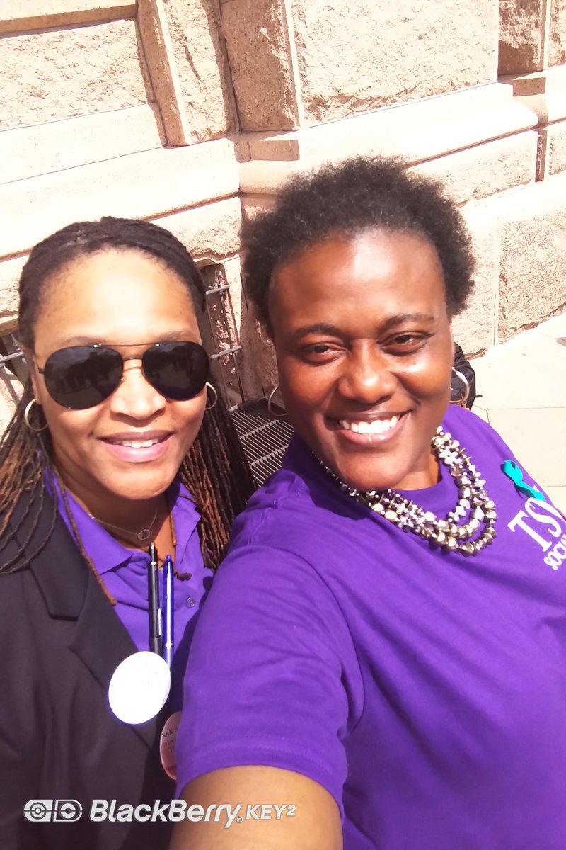realsocialwork's tweet photo. @TarletonSOCW BSW alumni Lindsey and Abby are now MSW students. Abby is at UNT-TWU and Lindsey is at TCU. Also saw @nasw Texas @willfrancis my good friend @drHammsj @DrNJonesTSU #SWAD2019 https://t.co/rW4IVlAWFj