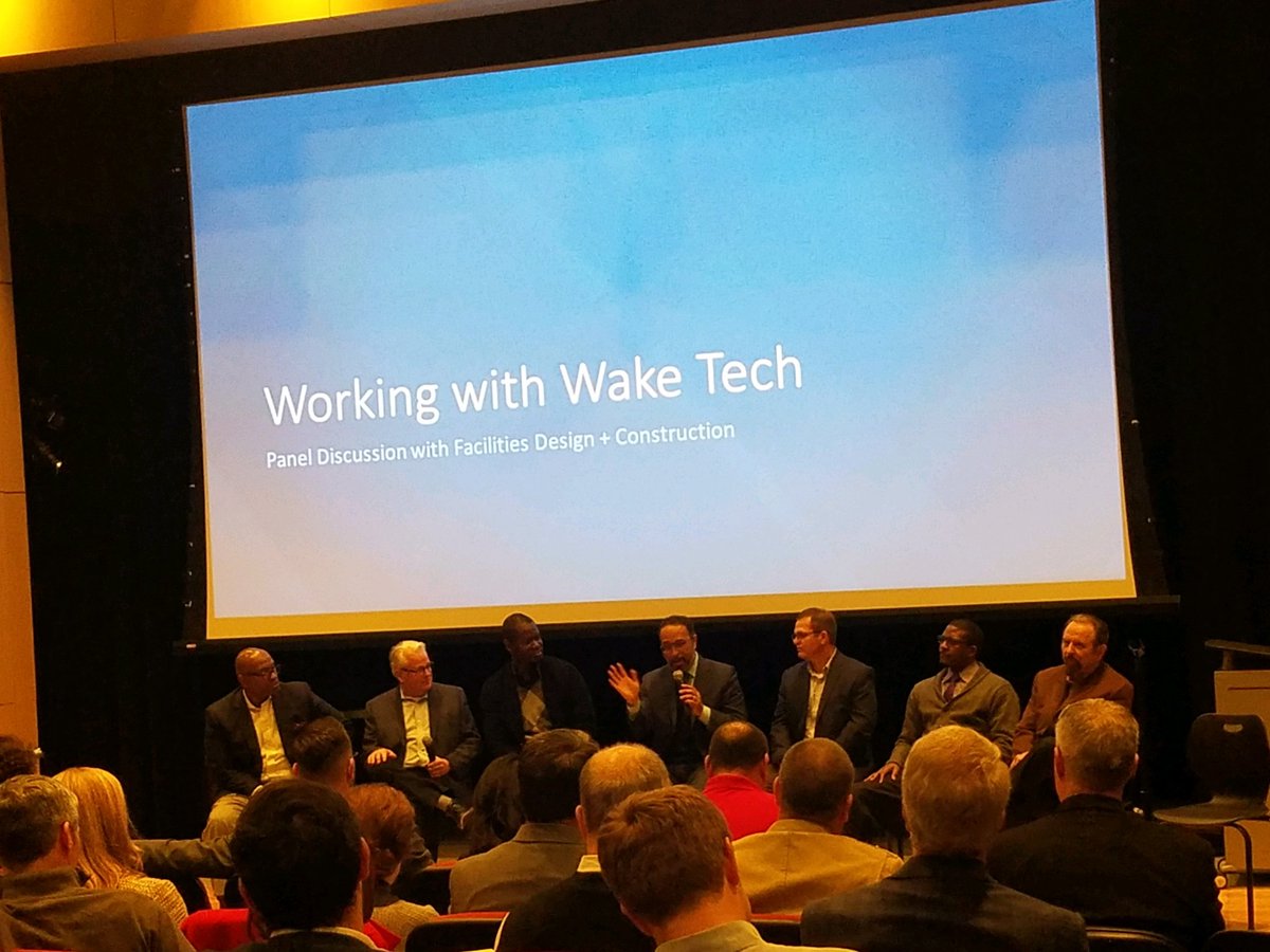 Protus3_RMA's tweet photo. It's great to learn about some of the upcoming projects. #WakeTechBuilds https://t.co/FHH1LnSd2z