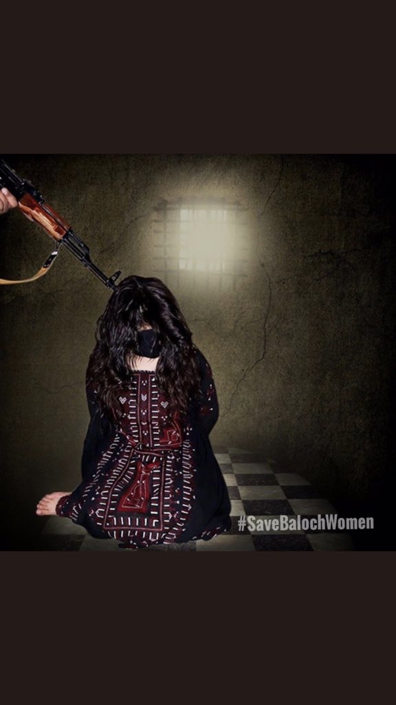 GullJohar's tweet photo. #Baloch woman are #Celeberating #Womanday in tourture cells of PakArmy and in #VBMP Camp.
#8M https://t.co/f93NOXMWgv