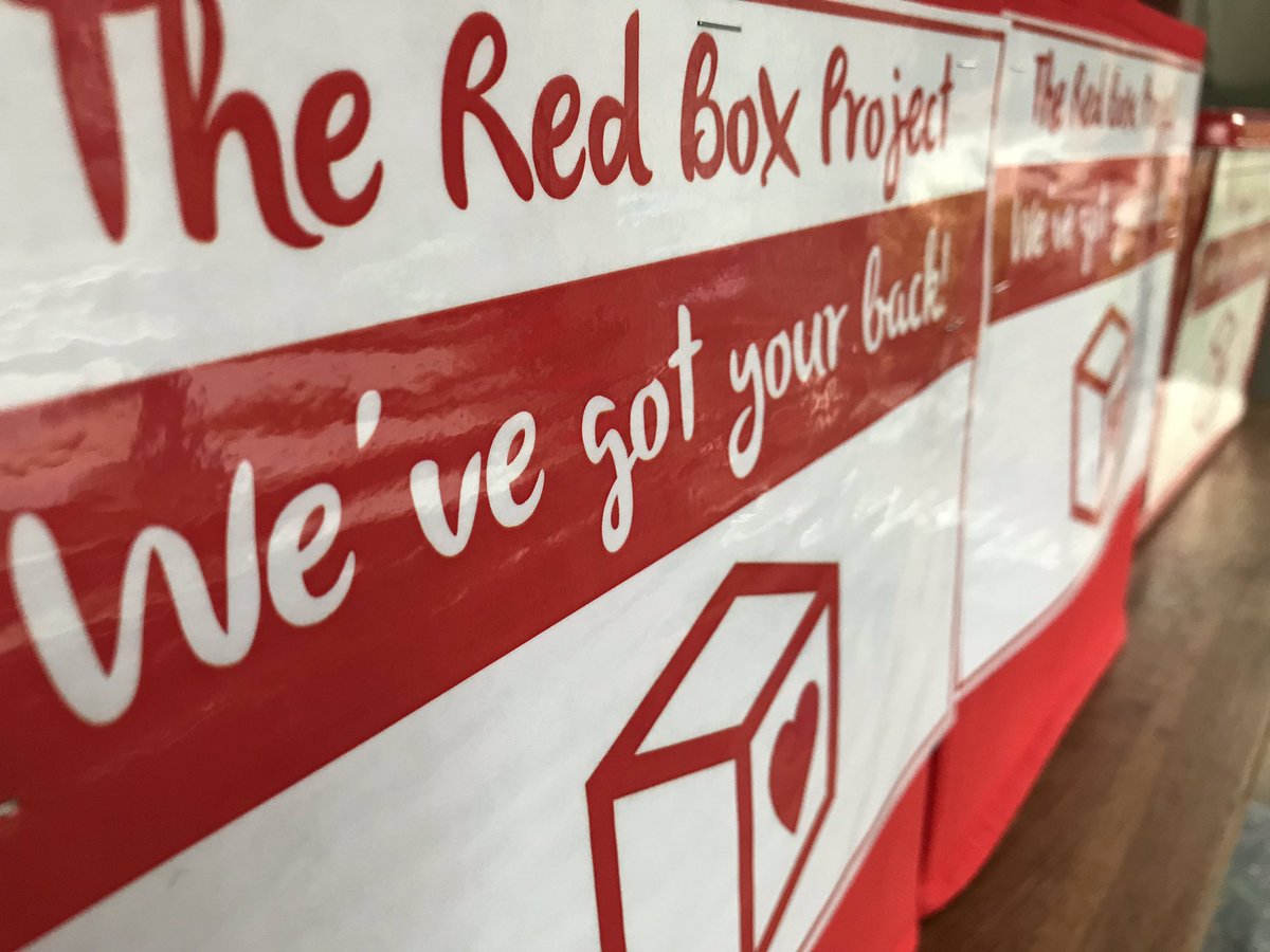 BoxDales's tweet image. A busy night of red boxing = four new boxes ready to go into schools tomorrow! ❤️#endperiodpoverty @RedBoxProject #communitykindness #KindnessMatters
