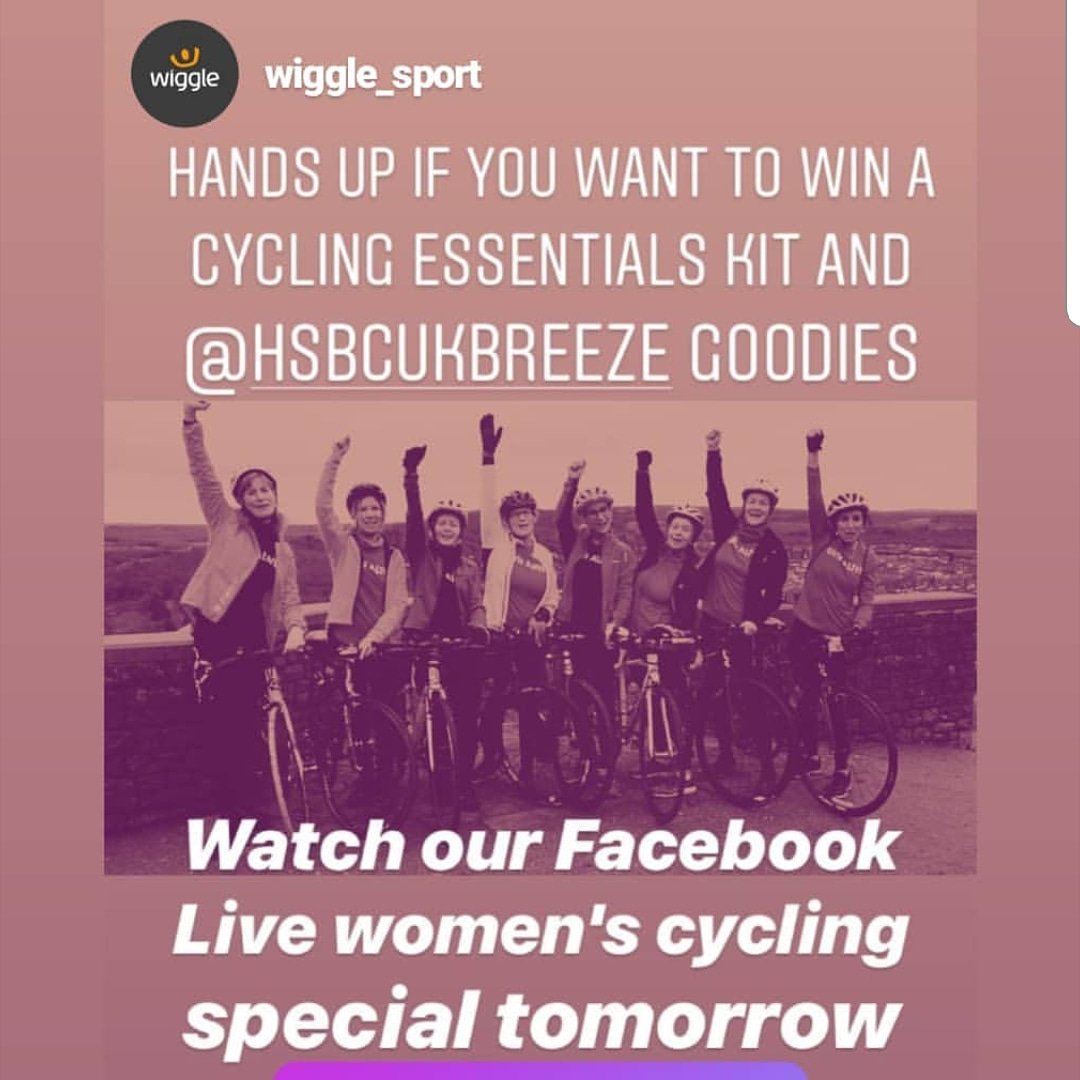 DaventryCycling's tweet photo. Tomorrow is International Women's Day and Club Secretary, British Cycling Coach and Breeze Leader, Saffron Small is live on Facebook tomorrow being interviewed by Wiggle. Catch the interview @ 12. https://t.co/wZOq0XVeJq