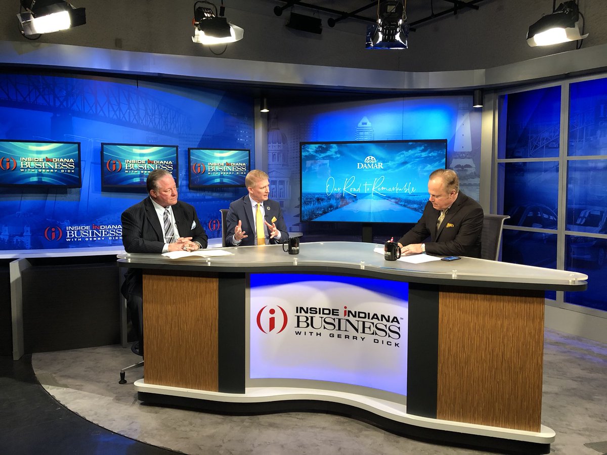 damarservices's tweet photo. #BehindtheScenes Dr. Jim Dalton and Tom Zupancic in the studio earlier today with @GerryDick from @IIB! #RoadtoRemarkable https://t.co/GI8yftOcR3