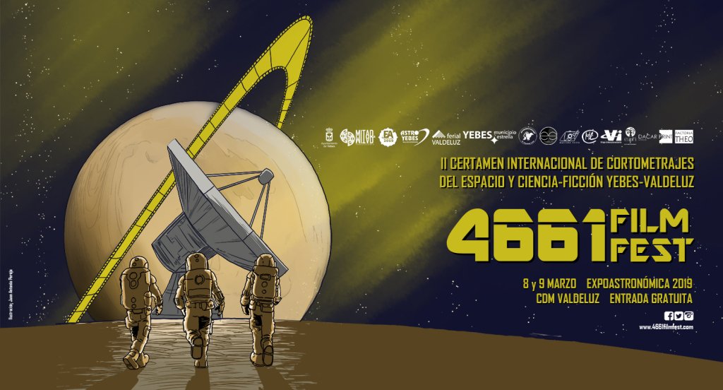 MitadYMitadProd's tweet photo. 9 #cortos a concurso, taller de #stopmotion #improteatro y #droides este fin de semana en #4661FilmFest #Expoastronómica #Valdeluz #Yebes https://t.co/seZrmmJQYF https://t.co/9yLsh0fybd