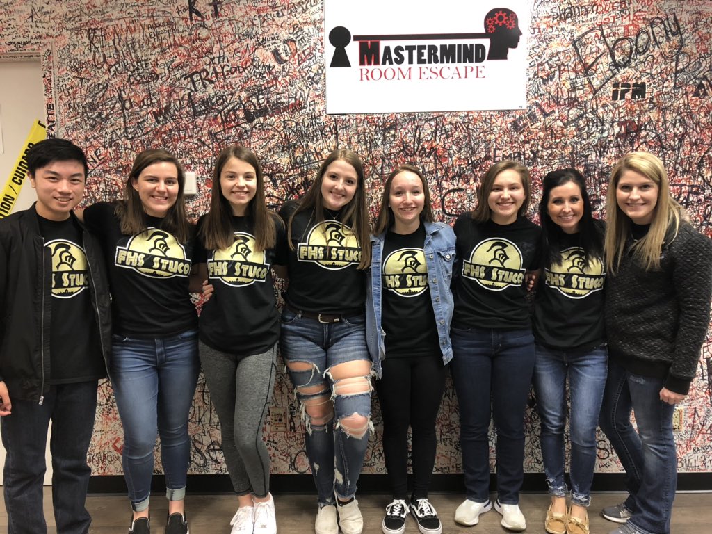 StucoFHS's tweet photo. We escaped!! (barely) https://t.co/YbCGrvgRkD