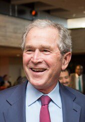 17. George W Bush: pls do not ask me why he is ranked so high, it just happened and felt right okay