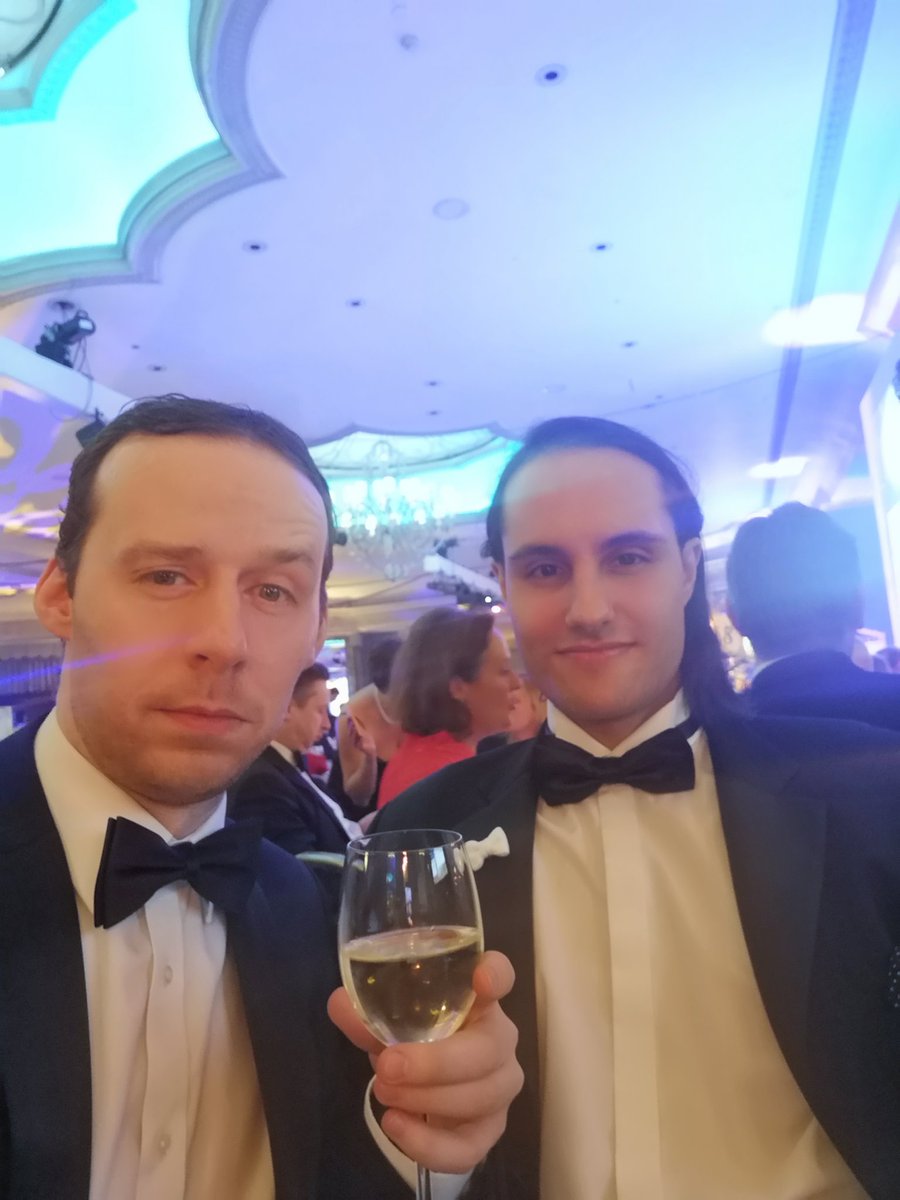 PNewman001's tweet photo. #SelfieComp time continues, keep em' coming in! Here's a couple of the @PAMInsight all-stars showing the way... Now show us what you've got! Cheers 🥂🥂 #PAMAwards2019 https://t.co/Q3fma5dPBS