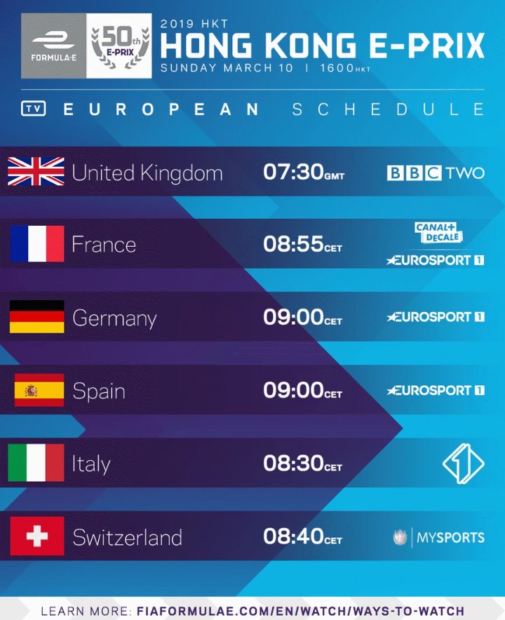 FormulaBoost's tweet image. 50 E-Prix y ninguno con lluvia. #HKEPrix