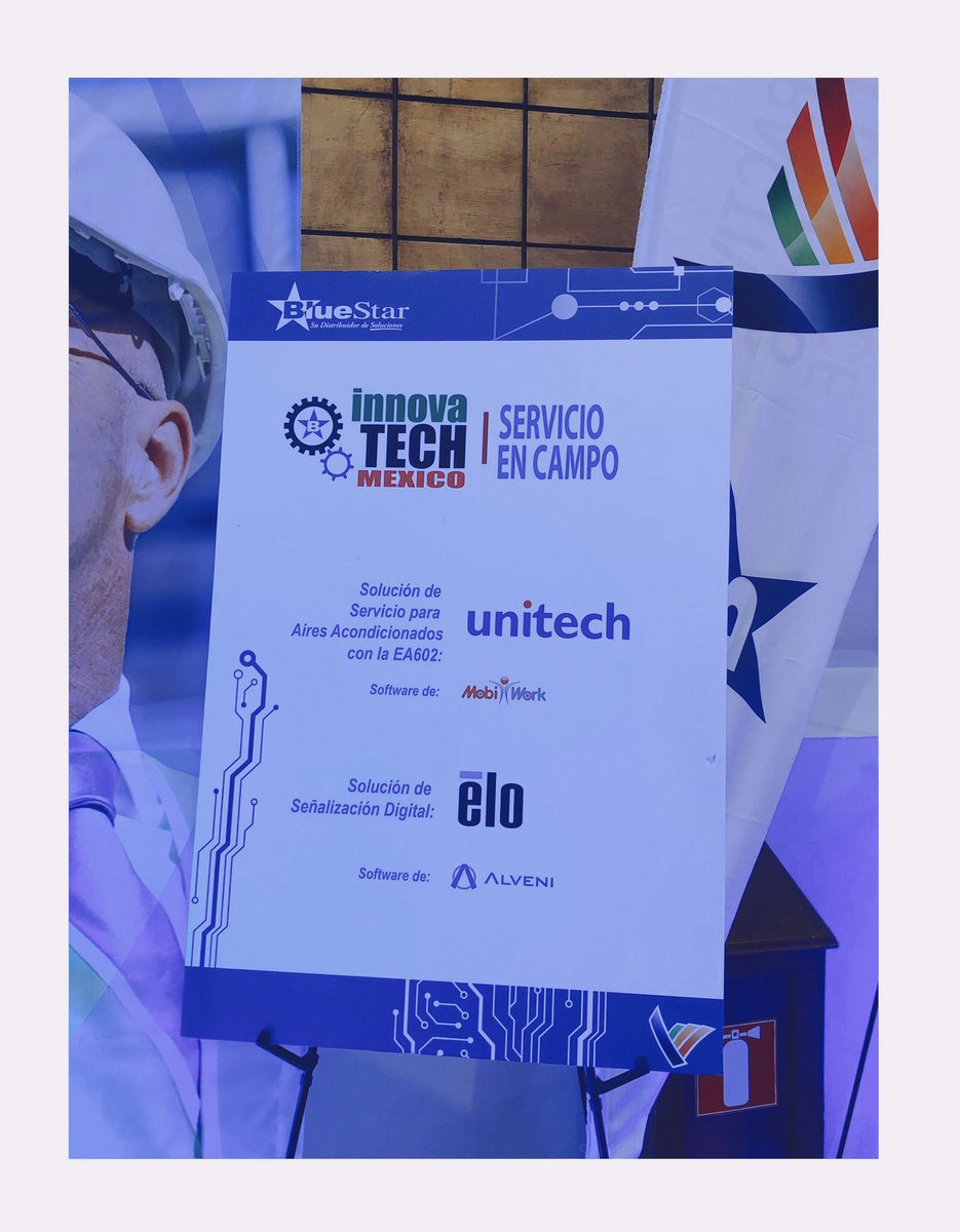 UnitechLatam's tweet photo. Listos en #innovatech de @BluestarMx https://t.co/PcxJ3MvJT5