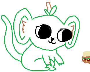 squiddo_'s tweet image. and just for fun @EggSquishii made me do renditions of all the new starters from memory i hope you enjoy :)