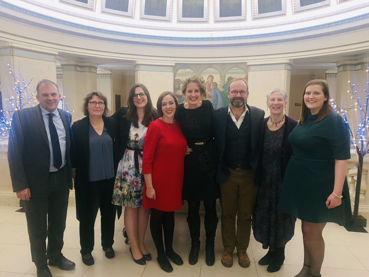 rightsbeacon's tweet photo. Congratulations to our director Zoe Trodd on winning a Notts Inspirational Women Award, pictured tonight with amazing university colleagues. 70% of people enslaved today are female and the Rights Lab is honoured by this award’s focus on antislavery women #nwcwomenawards https://t.co/GWxtdqJ0ty