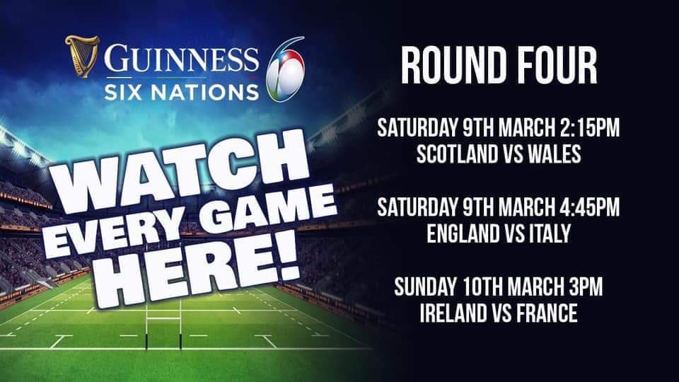 thepowburn's tweet photo. It’s #SixNations2019 time again this weekend. Watch all 3 games live with us.  #rugby #northshields #independent https://t.co/EAp1KLBzlL