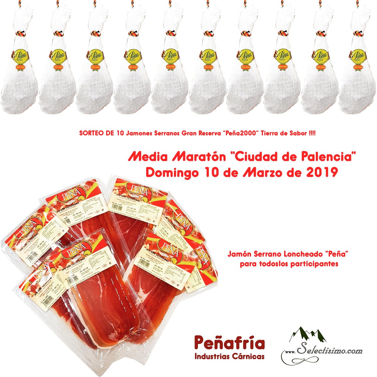 selectisimo's tweet photo. Selectisimo apoyando el deporte palentino !!!🏃‍♂️🏃‍♀️🏃‍♂️🏃‍♀️
Nuestro Jamon Serrano presente éste domingo dia 10 de Marzo en la Media Maratón Ciudad de Palencia 😀😀

#selectisimo #palencia #maraton #tierradesabor #alimentosdepalencia #jamónserrano #nortedecastilla #tiendagourmetonline https://t.co/WqqwJ67Bkb