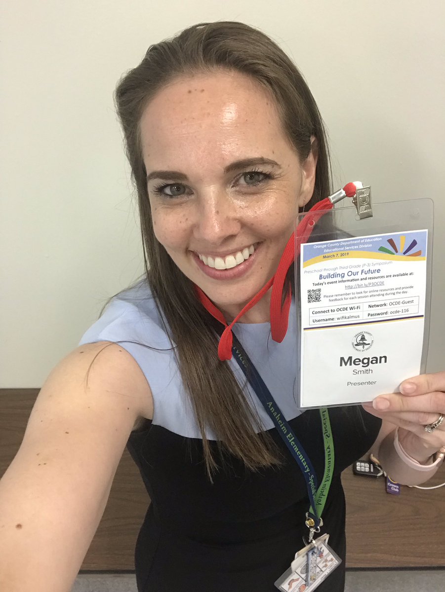 ProfMeganSmith's tweet image. Thanks to @OCDeptofEd for the opportunity to share @AnaheimElem #InclusivePractices in our #VI program #KinderCollab &amp;amp; #PIP with @hashubin at #P3OCDE!