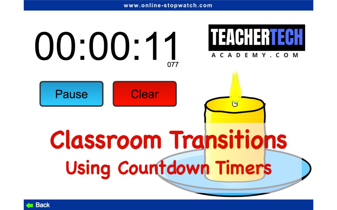 TTechAcademy's tweet photo. Help Ss transition like a master. Check out this simple tip for using #FREE 👍 countdown timers ⏳ to ease class transitions.
https://t.co/xHo6xdE2N6
#edtech #ClassroomTransitions https://t.co/HonEA1vKe5