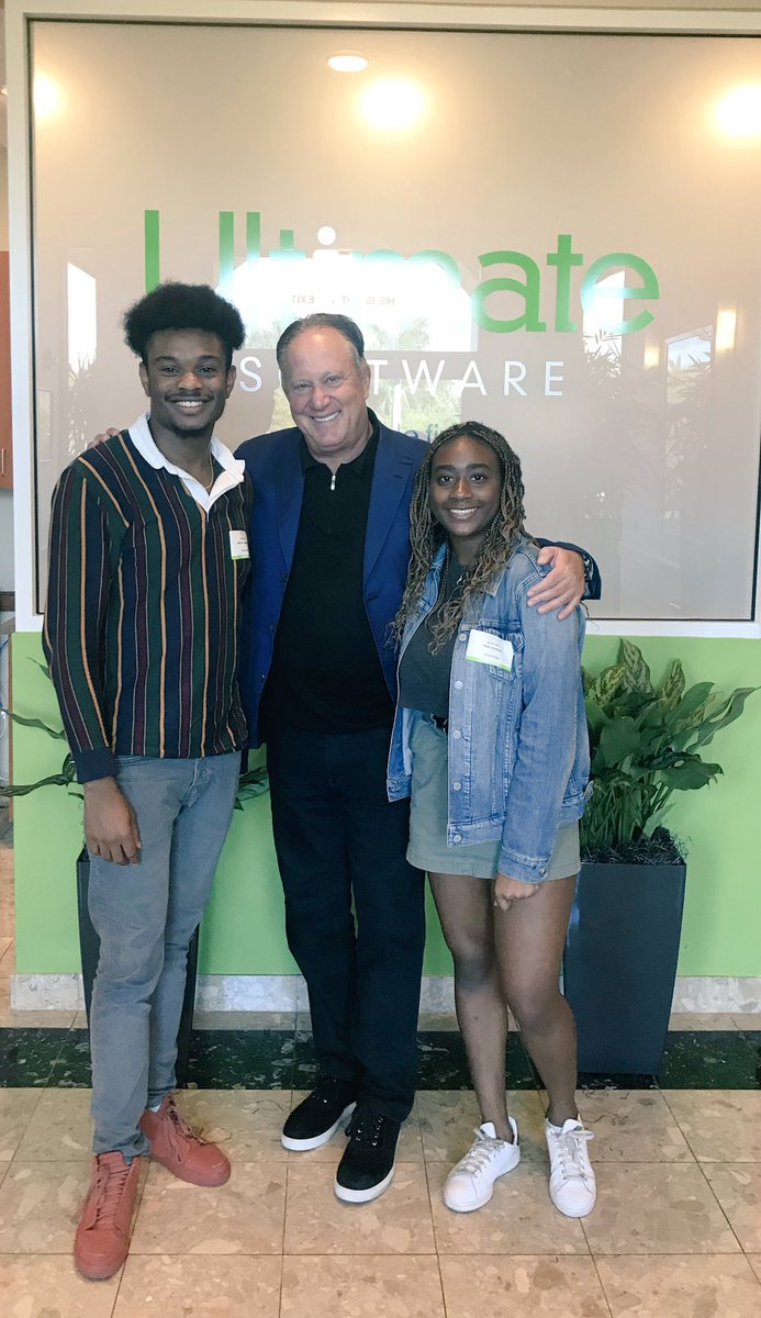 JTFoundation99's tweet photo. Inspiring meeting today with #ScottScherr of @UltimateHCM as @marninotmusic & Nyah learned more about our 2019 @JasonTaylor Corporate #CommunityHallOfFame honoree. @bluapplepoetry #PeopleFirst #CommunityHOF https://t.co/6Zlnu5DGjv