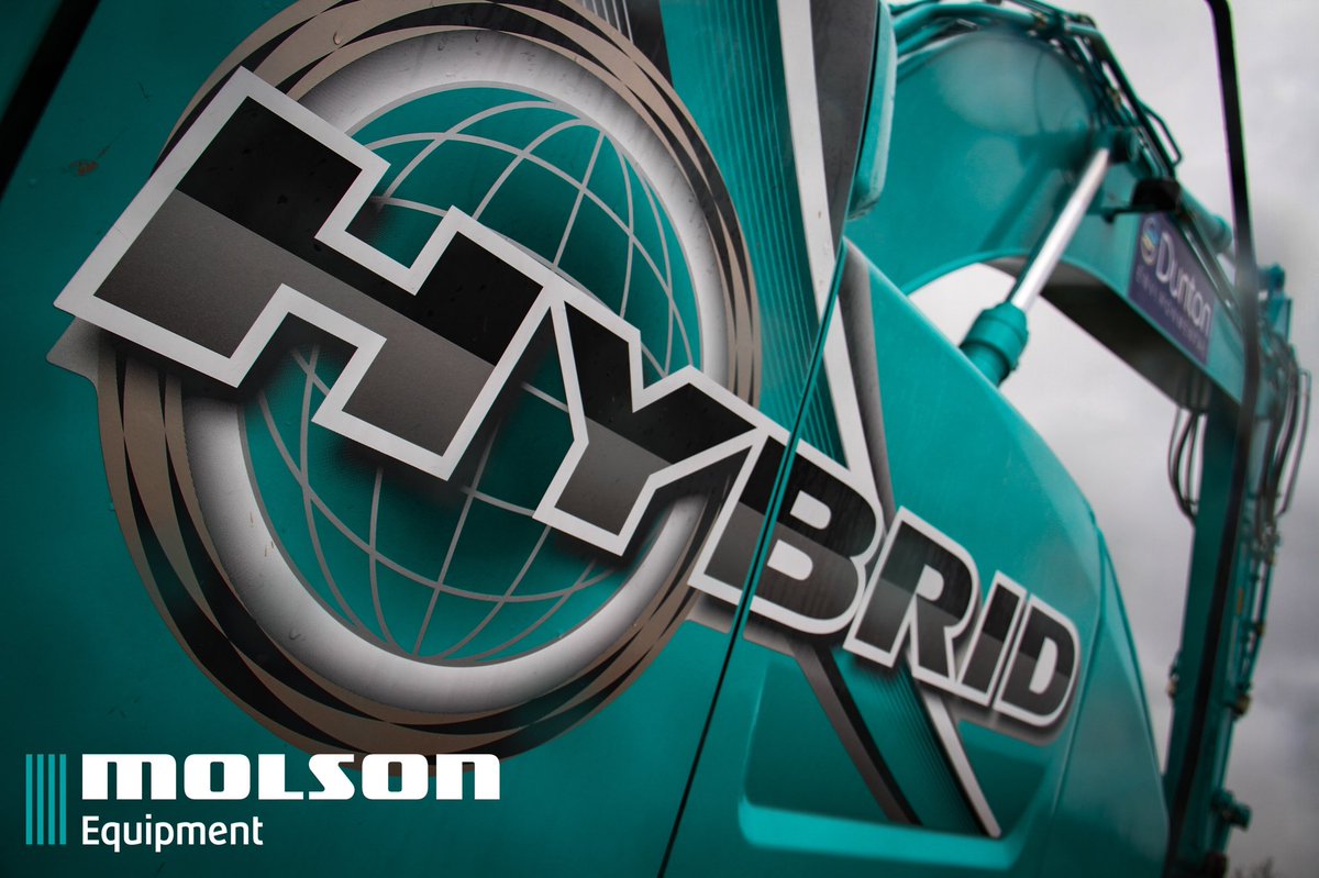 molson_group's tweet image. Great to see @DuntonEnvLtd and the latest addition to their fleet.

This Kobelco SK210HLC-10 Hybrid excavator is a perfect fit with Dunton’s environmental friendly values with its well documented low fuel consumption.

#kobelco #hybrid #excavator #molsonequipment #molsongroup