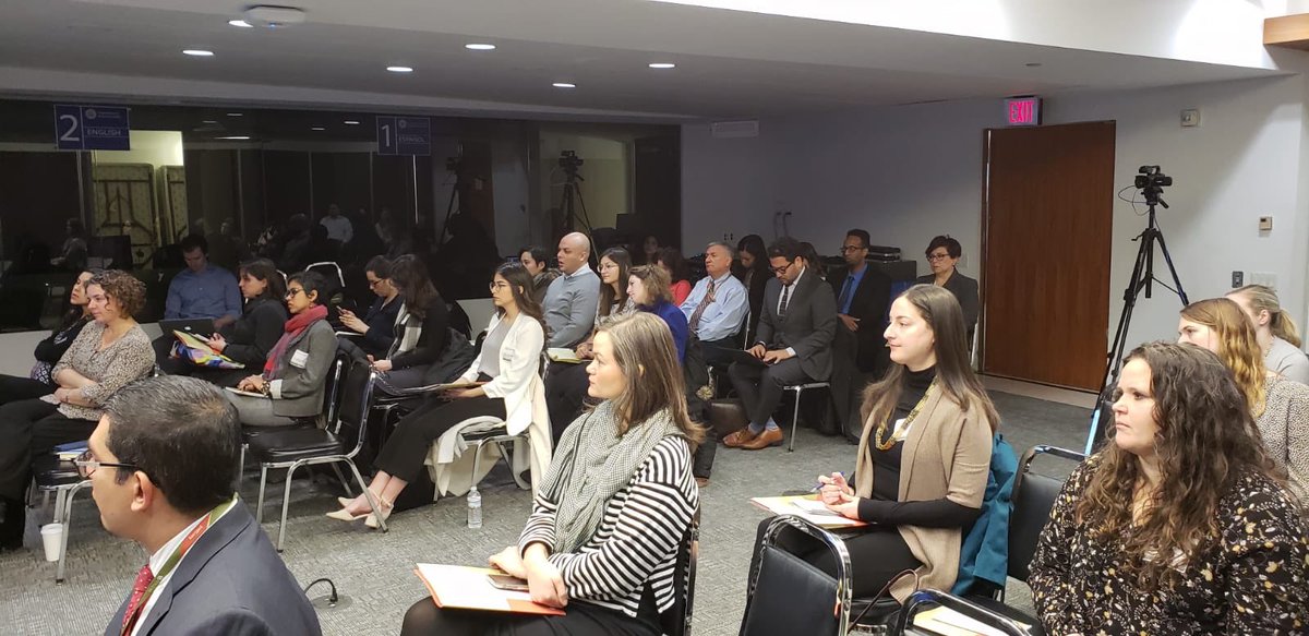 OEA_SegPublica's tweet photo. ¿Cómo mejorar la seguridad d las mujeres? Pier De Luca (@OEA_Seguridad) destaca cómo la integración d perspectiva de género en seguridad ciudadana favorece políticas e intervenciones + efectivas, en el panel Mujer y Seguridad Ciudadana d @CIMOEA @USAID @PADForg #LibresDeViolencia https://t.co/G6McNW3EPP