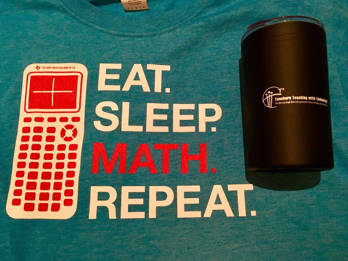POSitive_MATH's tweet photo. Looks like a great FOR loop! #T3Learns #T3IC along with a TI coffee mug :-) https://t.co/ckdtPW9vkU