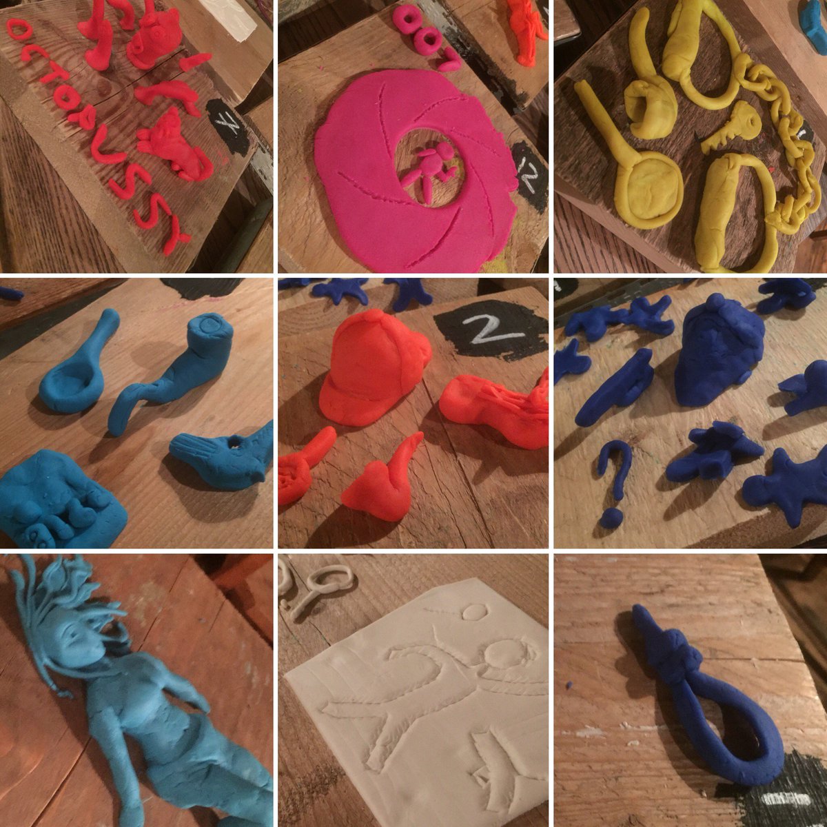 QuizzicalQuiz's tweet photo. Just a few of the 10 #CreativeRound creations from our #Crime, #Detectives, #JamesBond & #SherlockHolmes #Quiz at @Cafe_Grounded #BradfordOnAvon tonight... https://t.co/7yNZLhdTaX