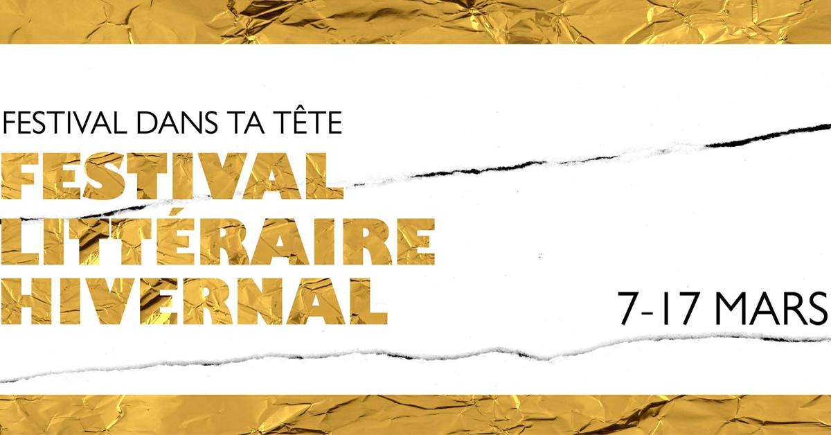 C'est aujourd'hui que commence le festival littéraire Dans ta tête! Le festival se déroule à Montréal jusqu'au 17 mars. bit.ly/2C9Rfgy #Revue_Actu