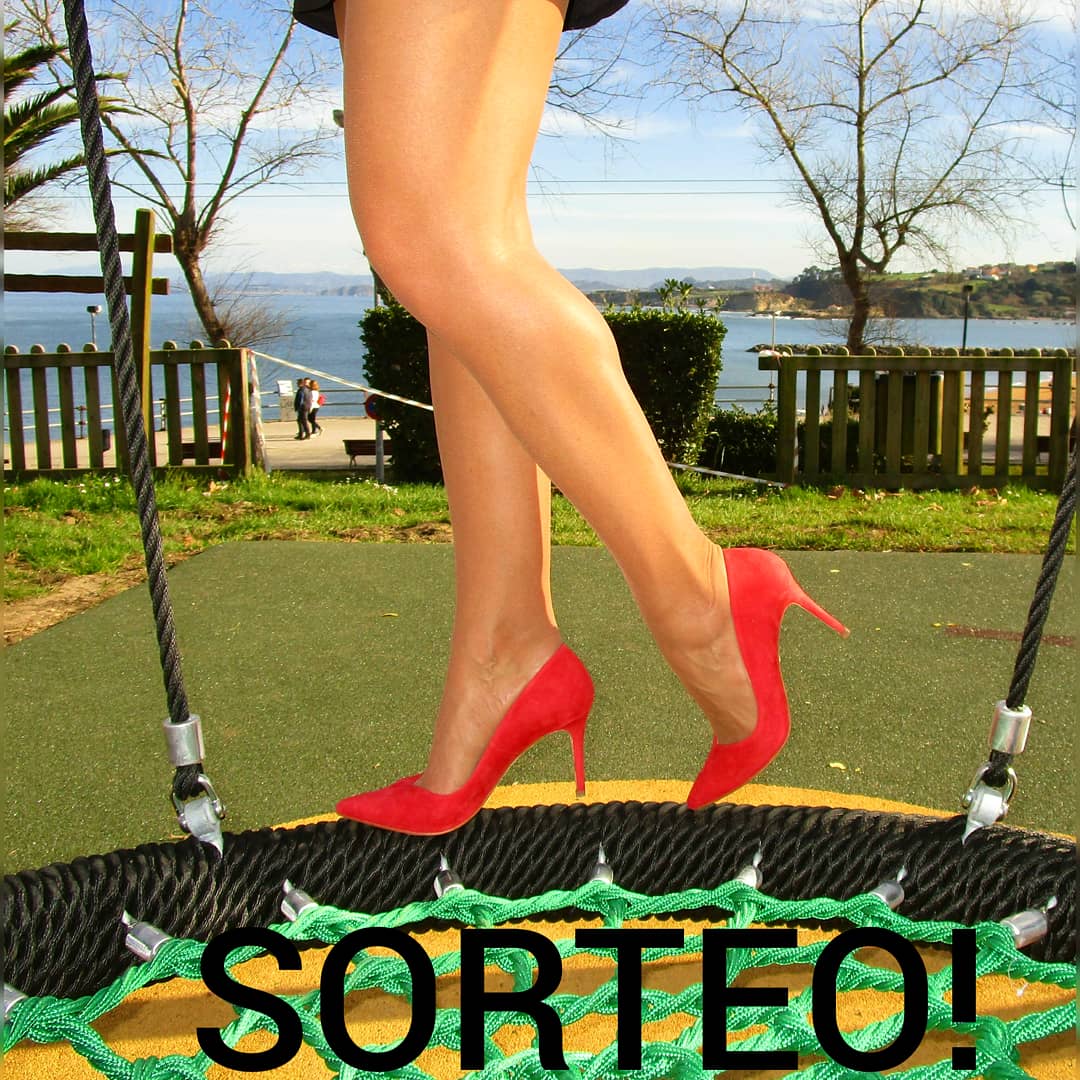 #sorteo en #instagram #zapatosbiarritz quiere que una de vosotras pueda lucir unos zapatos como los que llevo en la foto! 💞👠👏