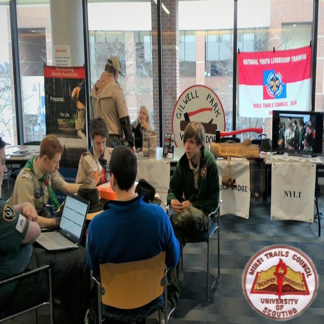 mtcnylt's tweet photo. Come visit us this Saturday at University of Scouting! Checkout our Instagram or Facebook @mtcnylt for more information! #UniversityofScouting #VisitUs #ScoutsBSA #MinsiTrails #NYLT #mtcnylt @minsitrailsbsa https://t.co/e8KMlePZWT