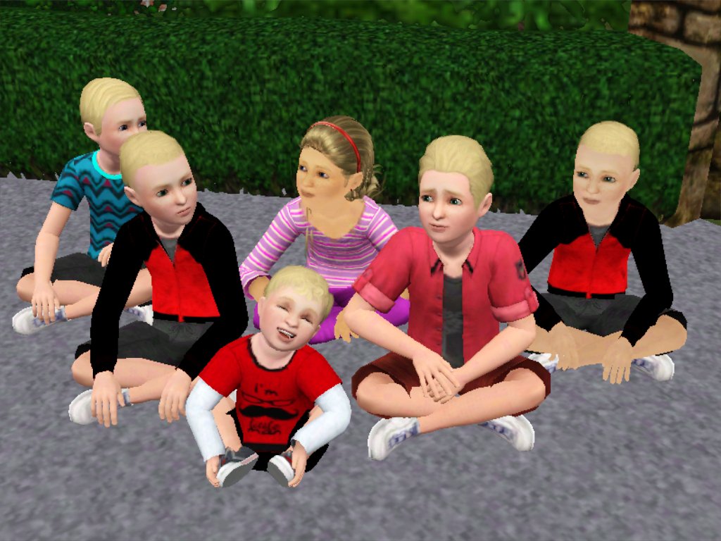 simming_daily's tweet photo. I just love the look of concentration on their faces. 🤟
#thesims3 #thecolemans #BTSxTXT https://t.co/p4TZQppZ0b
