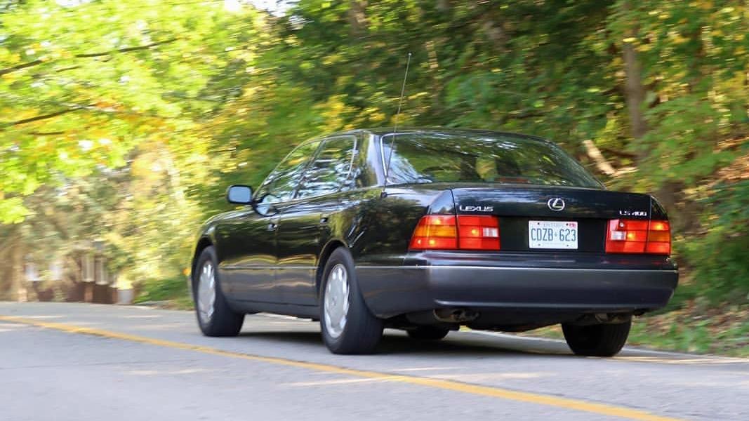 Respect your elders. #LexusLS #TBT