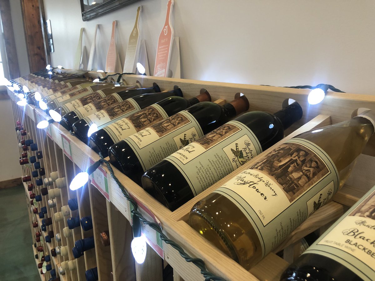 PurdueWineGrape's tweet photo. We ended this week’s #winetour at Hunter’s Ridge Winery! https://t.co/fTZTdgOokD