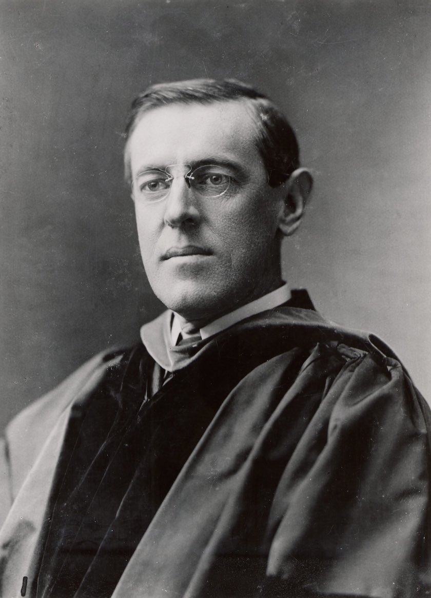 10. Woodrow Wilson: looks like a college professor which is apparently something I am into