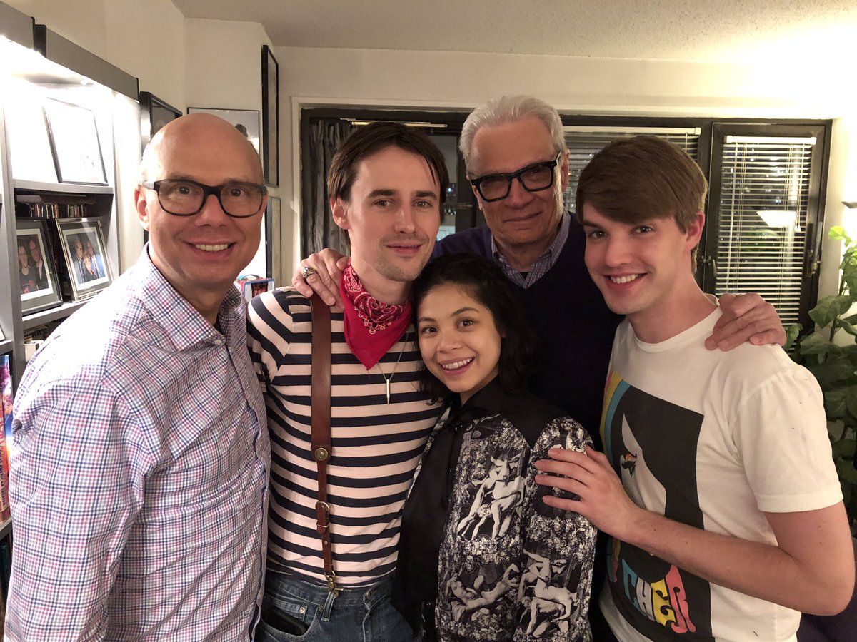 Hot for @hadestown!! A beautiful dinner with @reevecarney & @EvaNoblezada before they move into the #WalterKerrTheatre. Thanks for taking the photo @LeoRobertsUk!
.
.
.
@MarkWilliamNYC #PrestonRidgeManagement #ChezRidge #Hadestown #ReeveCarney #EvaNoblezada