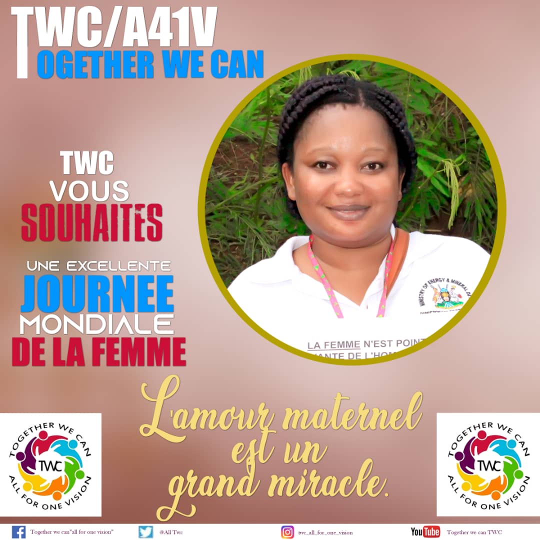 AllTwc's tweet photo. #TWC vous souhaite une excellente journée mondiale de la femme
#le8mars #WomensDay #WomenDay2019 #JournéeInternationaledelaFemme2019 #JourneeDeLaFemme
@ONUFemmes @womensbldgnyc @vwo_afg @unwomenafrica @vwo_afg @WomenDeliver @Ndabashikaemel1 @LitanganezaL https://t.co/h7sIVv7Nwt