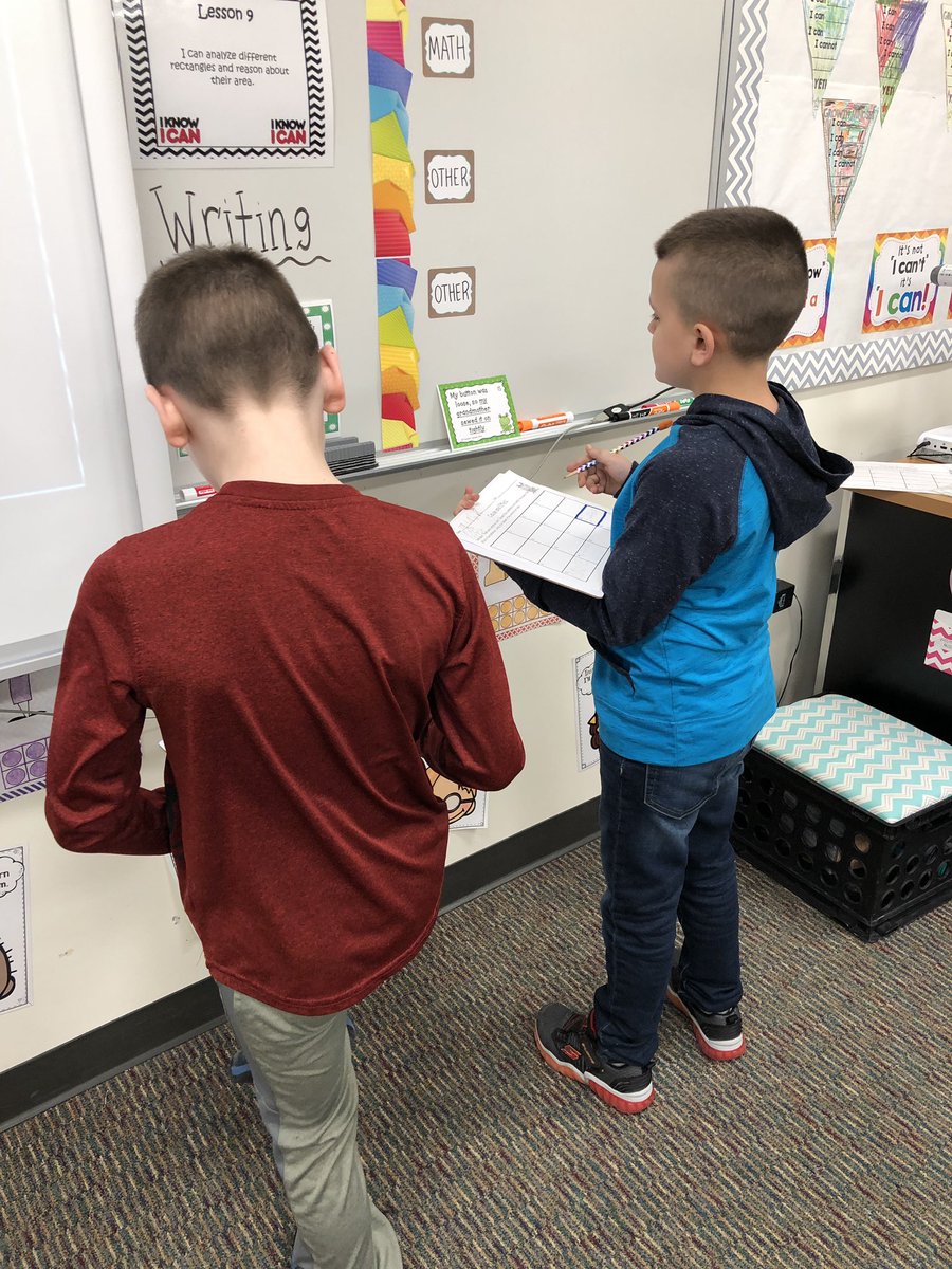 MsSavas25's tweet photo. We got up and moving around the room today with cause and effect task cards! #ChelseaPride https://t.co/0tryOZS9J3