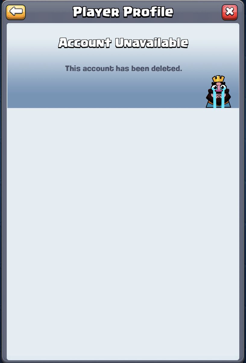 Big Thanks to <a href="/JuanmaRP_14/">TQ Juanma</a> for finishing #1 on ladder last season on my account. You’re incredible. Another thanks to <a href="/ClashRoyale/">Clash Royale</a> for applying TOS fairly. Hope this will start a fair environment for all. I’m not sad nor angry. I support your decision. Bye ladder ✌🏻