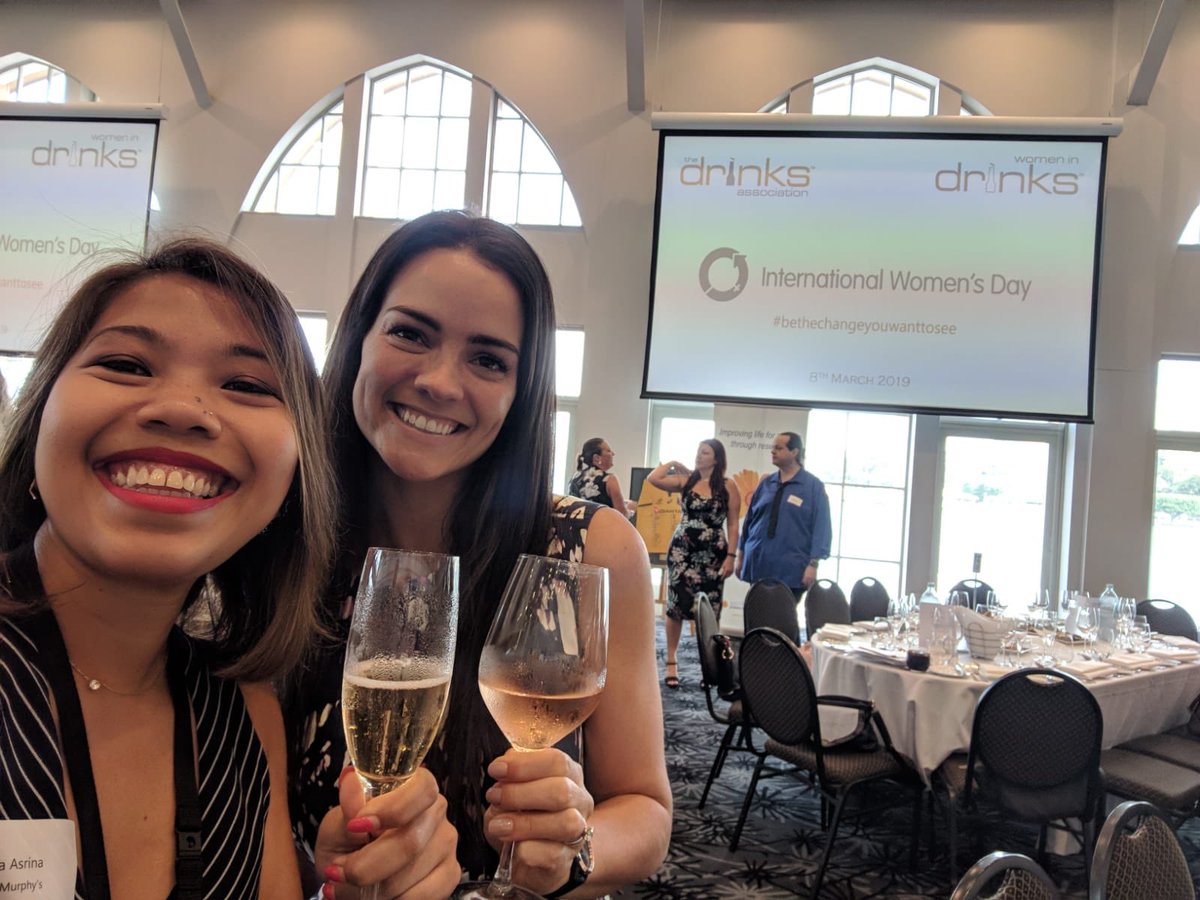 Humanitecture's tweet photo. Happy international women's day!! Women in drinks industry luncheon #bethechangeyouwanttosee https://t.co/sQZtAuvUEQ