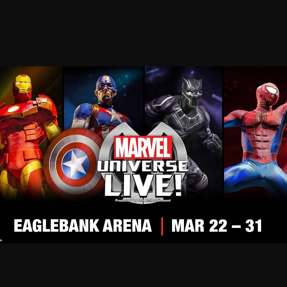 We're looking forward to Marvel Universe LIVE! returning to Fairfax later this month! ... and to picking a winner tonight for four tickets to the first show (on March 22)! Details at: fairfaxfamilyfun.com