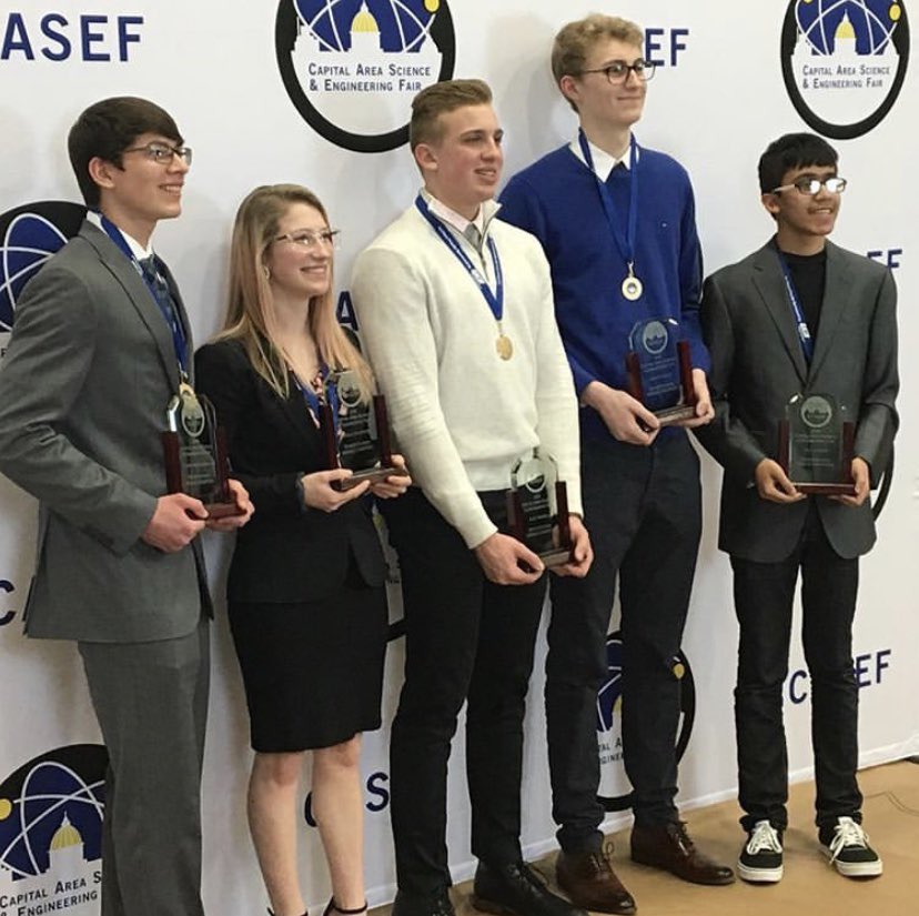 SusquenitaMedia's tweet photo. Congratulations to our grand champion Adele Shirmer and Christian Gasdaska as they moving on to internationals. Also congratulations to all Science Fair participants. #susquenitapride #sciencefair #CASEF https://t.co/FObBL5hreb
