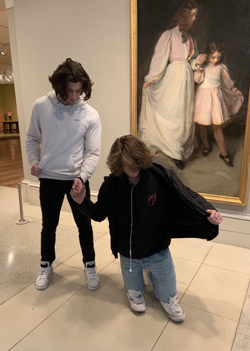 stoltz_nicole's tweet photo. This is always one of my favorite days. Through our visual art unit, the kids have learned about these amazing pieces of art. Tonight they got to truly experience them @artinstitutechi. I love listening to them teach others about the art!
“Creativity takes courage.” Henri Matisse https://t.co/QmfdJPo0EU