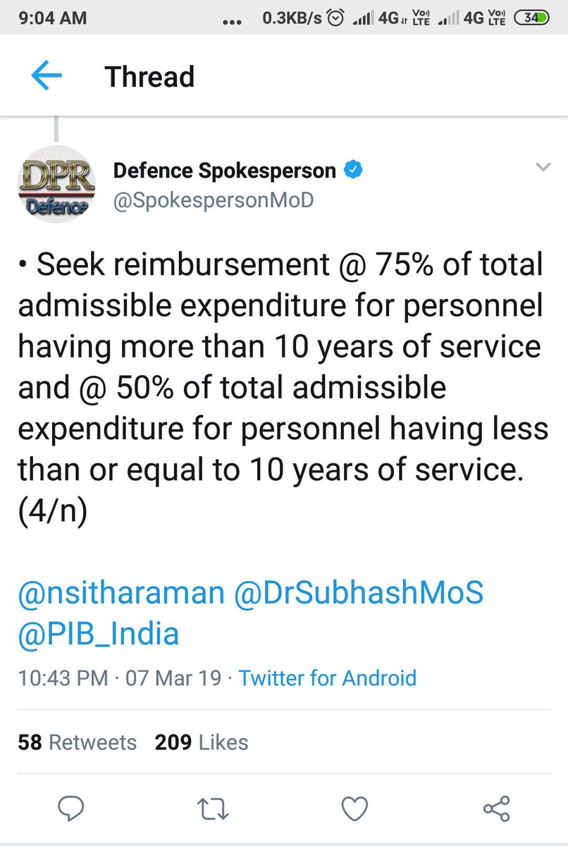 ISSCOA1's tweet photo. This is highly discriminatory for the SSC/EC officers community to again have class within class, pay the whole hospital expenses at time of dire need, and then keep waiting for approval of PARTIAL reimbursement. We feel betrayed. @narendramodi @nsitharaman @rashtrapatibhvn https://t.co/F4nQp9vX7X