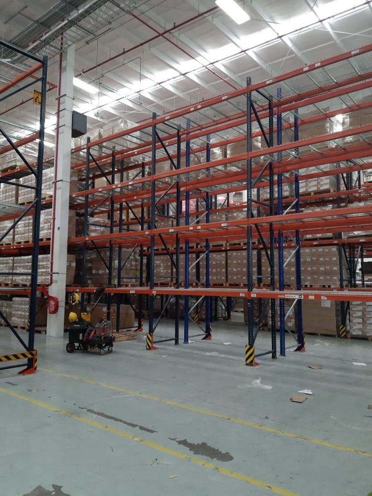 CastajiOficial's tweet photo. Seguimos trabajando y alcanzando nuestro objetivo, instalación de #RackSelectivo que concluye exitosamente en #Harman gracias por su preferencia #CastajiTeam #GoodWork #Felicidades #ClienteSatisfecho #CadaVezMasFuertes #UnRackParaCadaNecesidad #GarantíaYCalidad #Mecalux #Enero https://t.co/MLWADLod1B