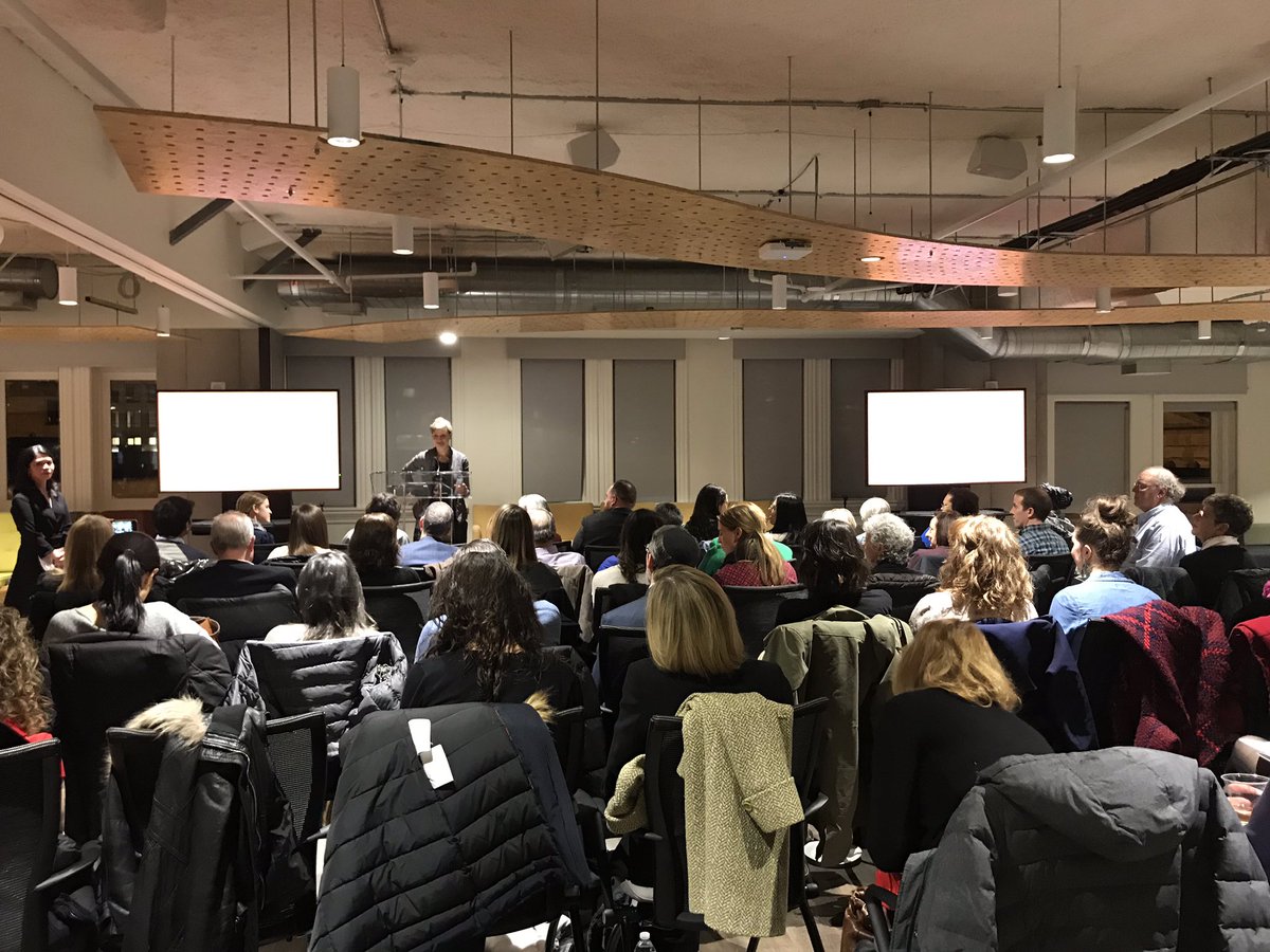 Aging2DC's tweet photo. Thank you Ashton Applewhite @thischairrocks for speaking to the #A2DC crowd at @AARPiLabs https://t.co/jZ0ftVMcRU