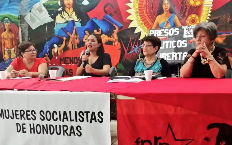 BancadaLibre's tweet photo. Nuestras compañeras diputadas Olivia Marcela Zúniga Cáceres y María Luisa Borjas participan en el Foro BERTA VIVE organizado por las Mujeres Socialistas, el #FNRPMDC y las Izquierdas Socialistas de Honduras. https://t.co/sm9POnM7l0