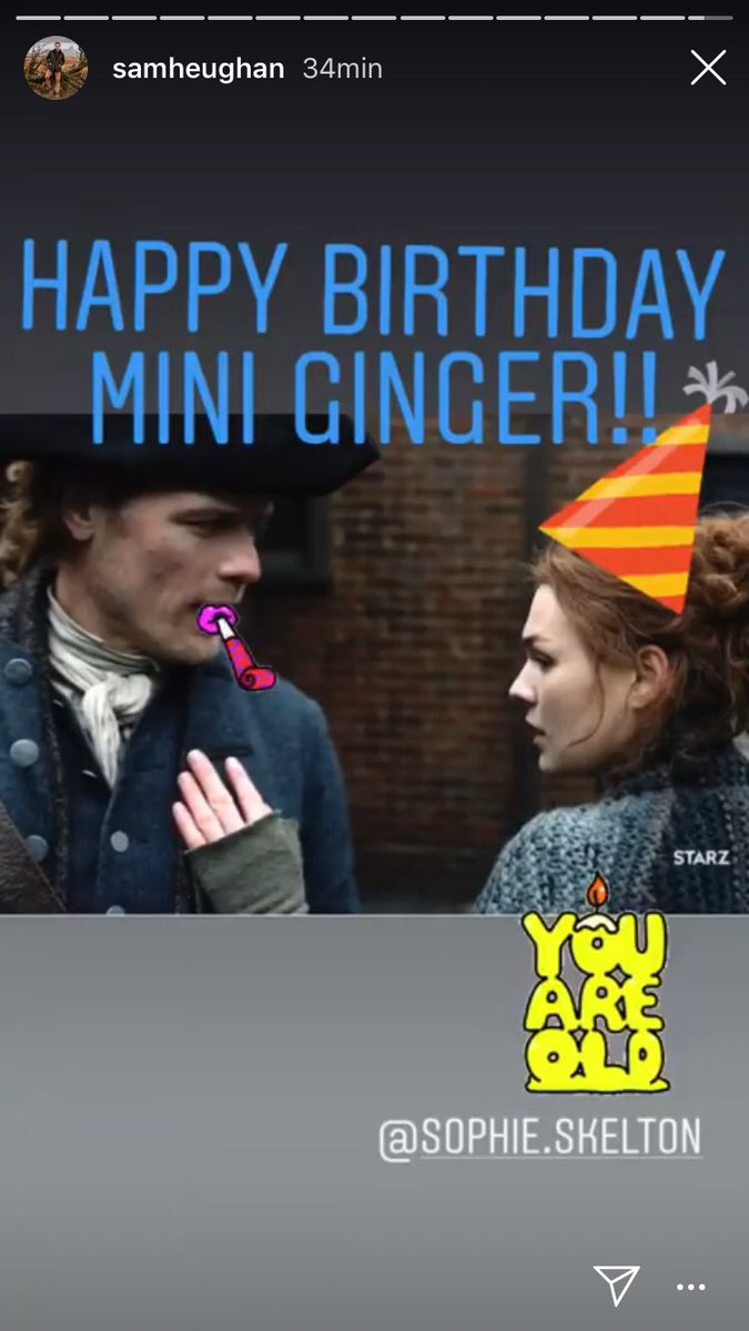 SassenaChile's tweet photo. Feliz cumpleaños @SkeltonSophie aka #littleginger #BreeFraser https://t.co/GD0tVc5189