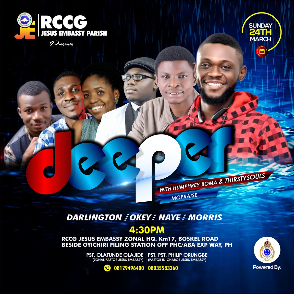 MilkylarryG's tweet photo. #PraiseFeast..
Marathon praises and Worship
Do plan to attend where ever you are. And be bless like never B4. Amen https://t.co/MF62pHfFZ5