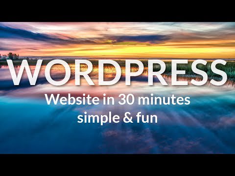wpcontentdiscov's tweet image. (How To Make A WordPress Website in 30 mins 2019 - Simple &amp;amp; Fun) - wordpress-training.wpvideotraining.org/how-to-build-a… - #HowToBuildAWordpressWebsite