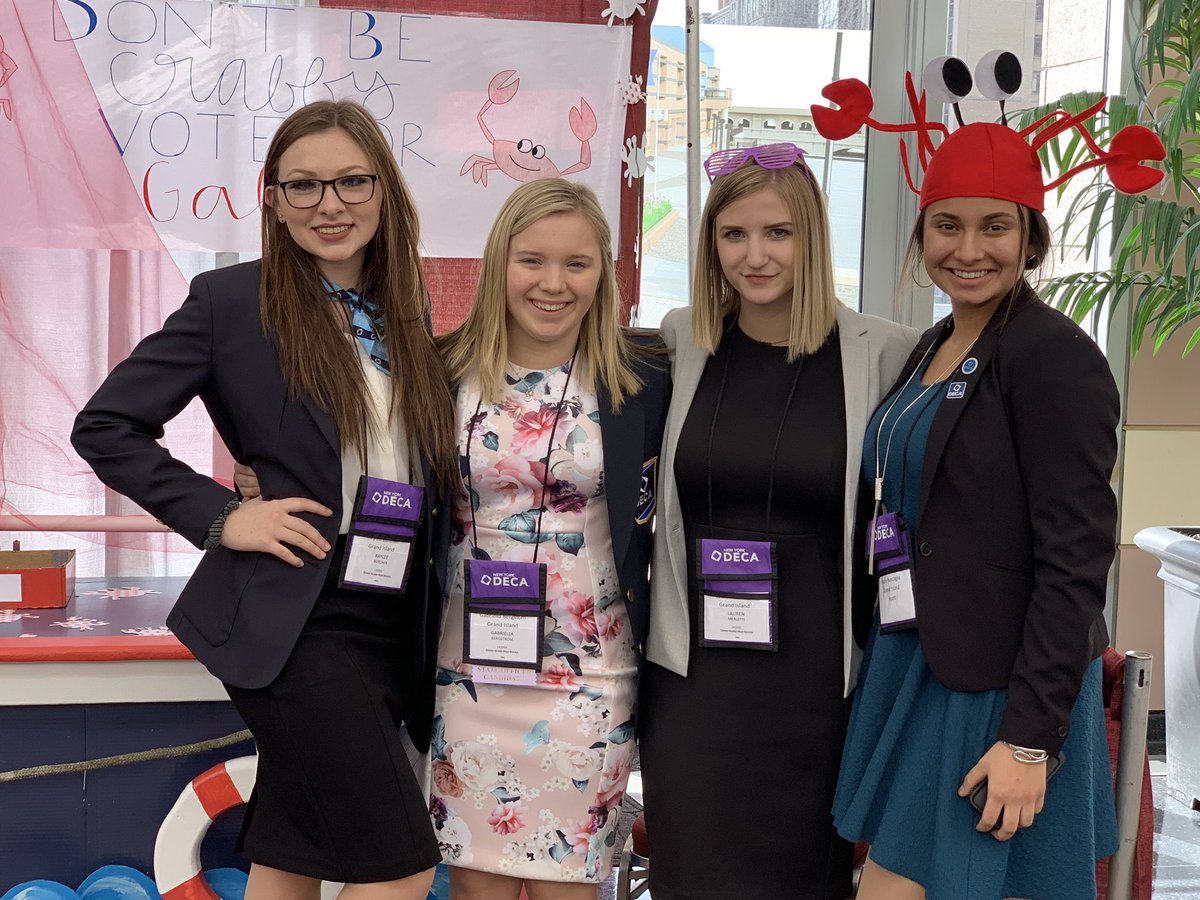 BrianSGraham's tweet photo. So proud of all @GIHSDECA students who competed in the NYS competition in Rochester NY!  A big THANK YOU to Mary Jane Fonte and @CherChams for leading the JV and Varsity #DECA. #wearevikings https://t.co/oZQTqv4vG1