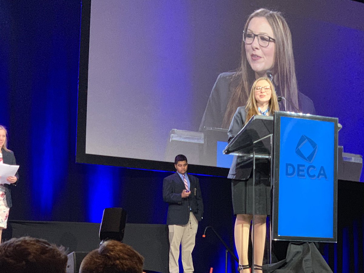 BrianSGraham's tweet photo. So proud of all @GIHSDECA students who competed in the NYS competition in Rochester NY!  A big THANK YOU to Mary Jane Fonte and @CherChams for leading the JV and Varsity #DECA. #wearevikings https://t.co/oZQTqv4vG1